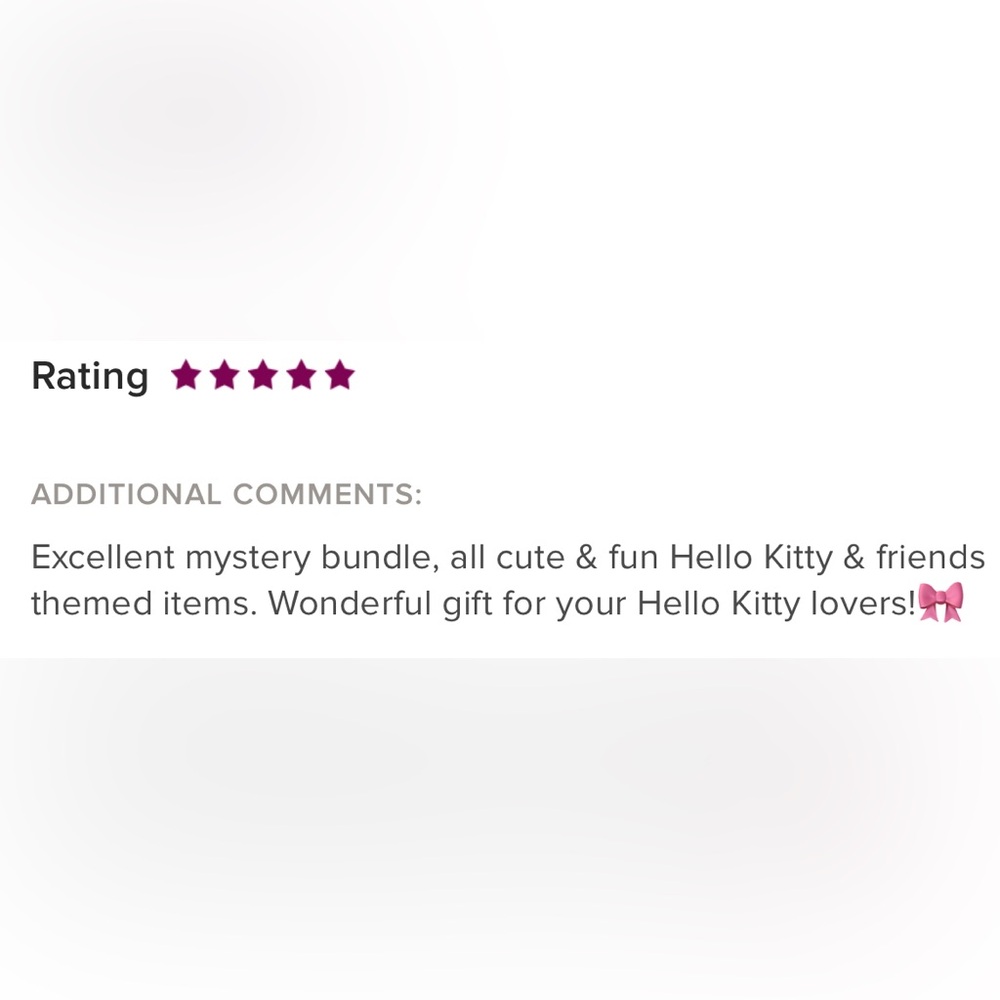 Hello Kitty Sanrio Mystery Box 40+ NEW makeup, pens, bag, notebook, hair acccs - Picture 5 of 6